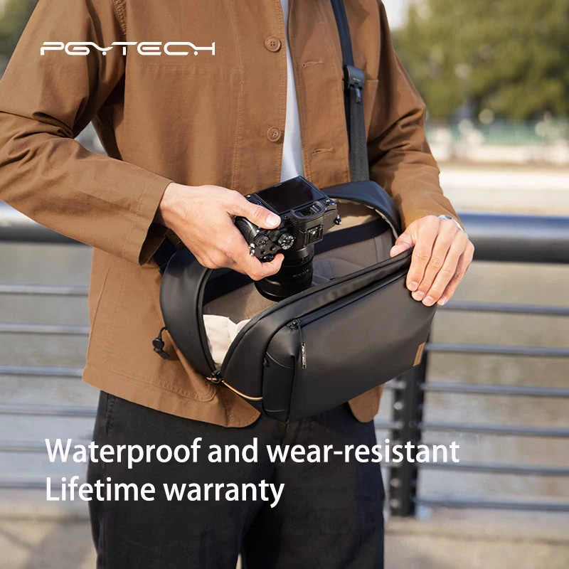 PGYTECH OneGo Solo V2 Camera Shoulder Bag 4L 6L 10L Crossbody Camera Sling Bag Outdoor Travel Bag For Sony /Canon/ Nikon