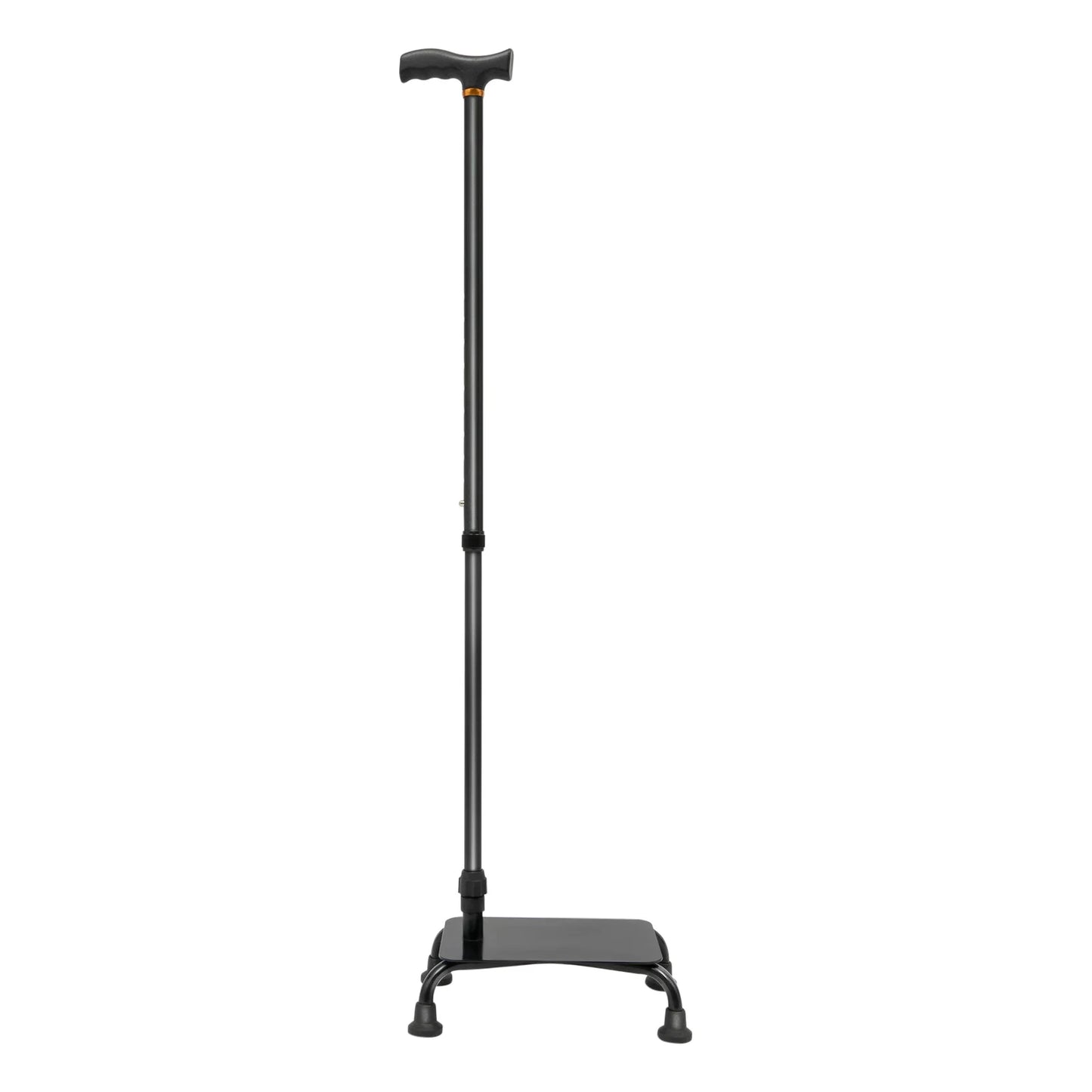 2-in-1 Stair Climbing Cane Heavy Duty Assist Cane Adjustable Convertible Walking Stick w/9" Pedal for Elderly & Mobility Aid
