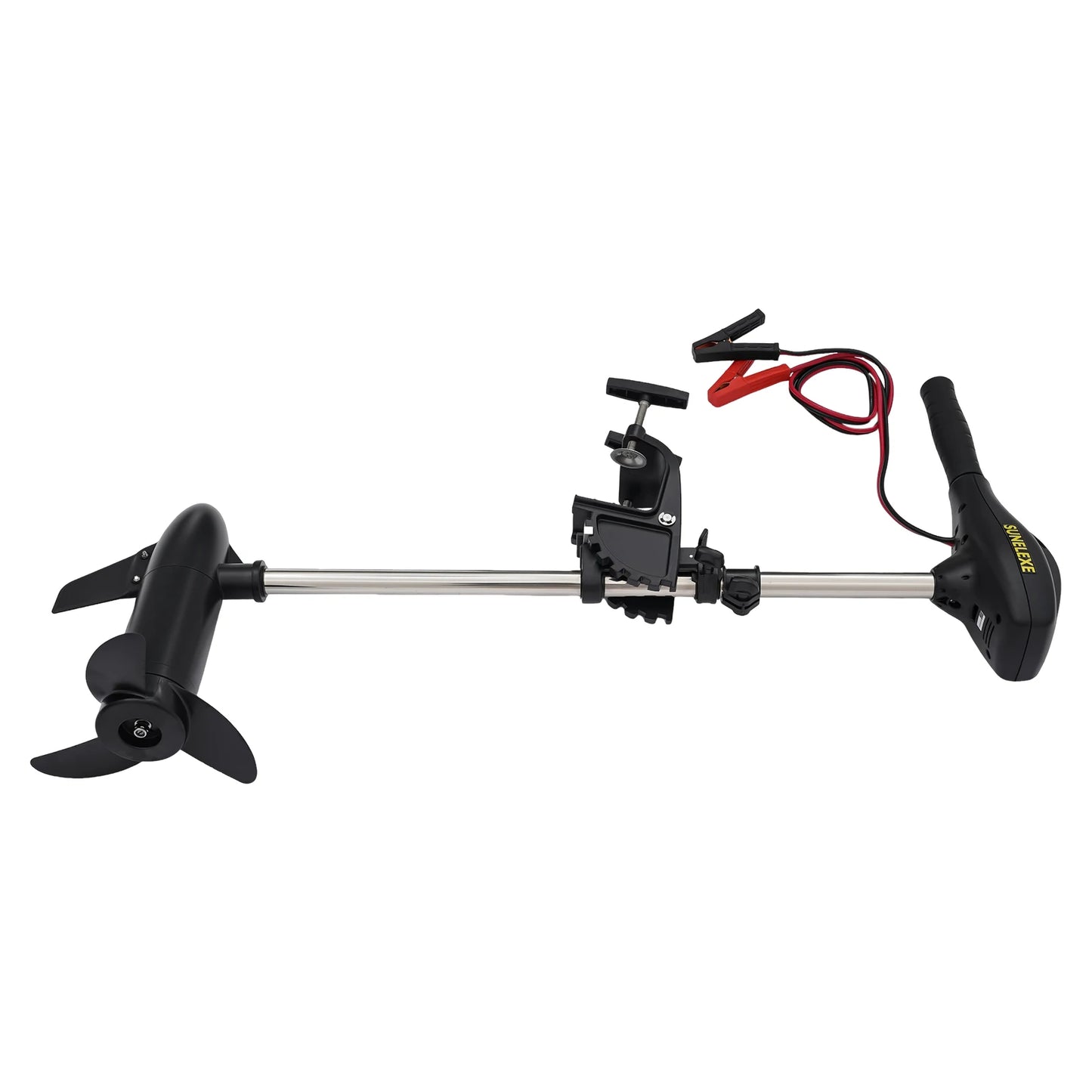 40 pound Retractable Electric Trolling Motor 12V Electric Outboard Motor Universal for Inflatable Boats Kayaks  Small Vessels