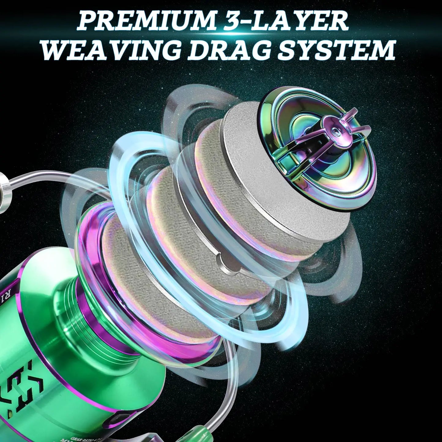 Sougayilang Spinning Fishing Reel 1000-4000 Metal Spool Saltwater Reel Max Drag 10kg Fishing Carp Reel Fishing Tools Pesca