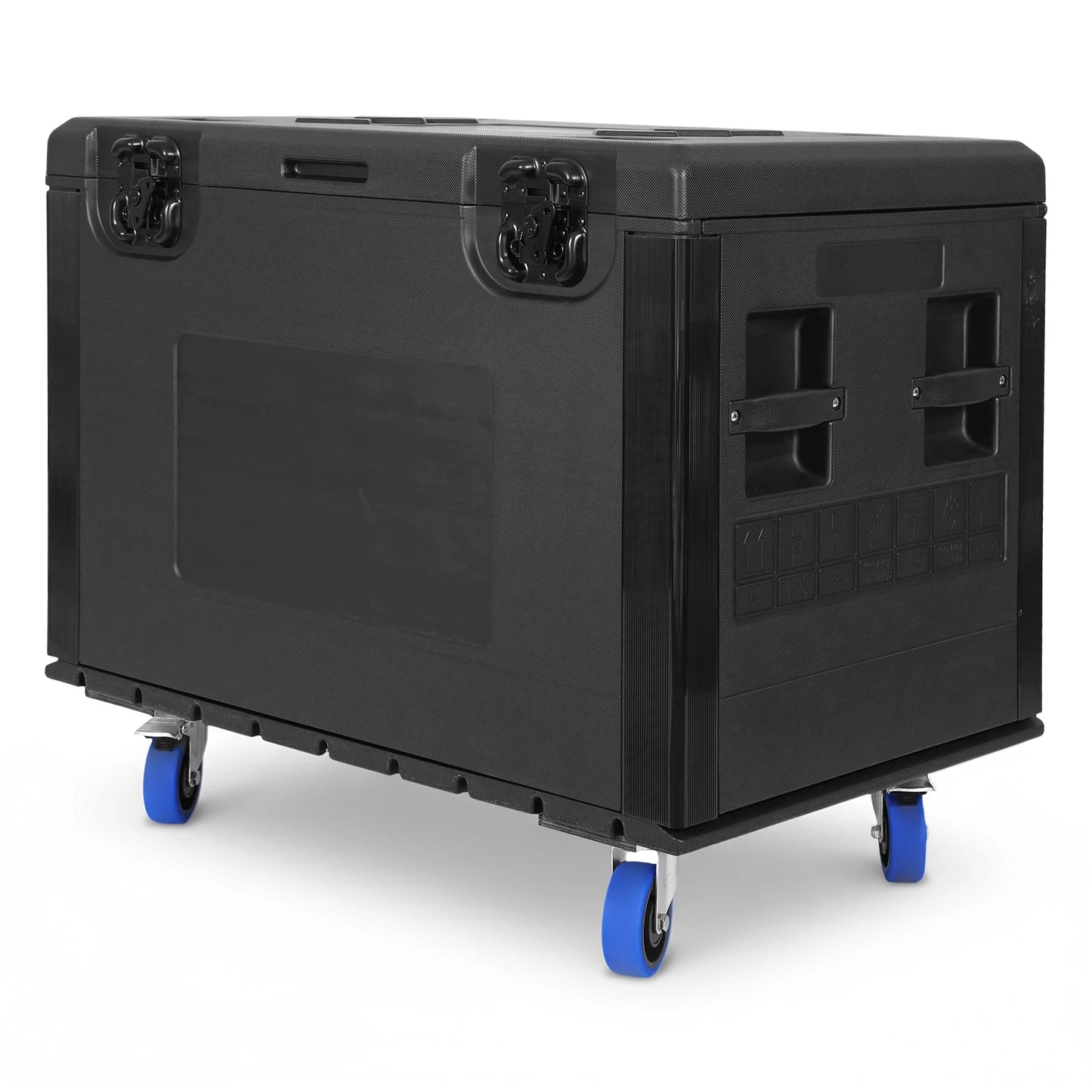 Utility Cable Trunk Road Case with Wheels Tool Box Waterproof Heavy Duty ATA for Professional Wire Audio & DJ Equipment Storage
