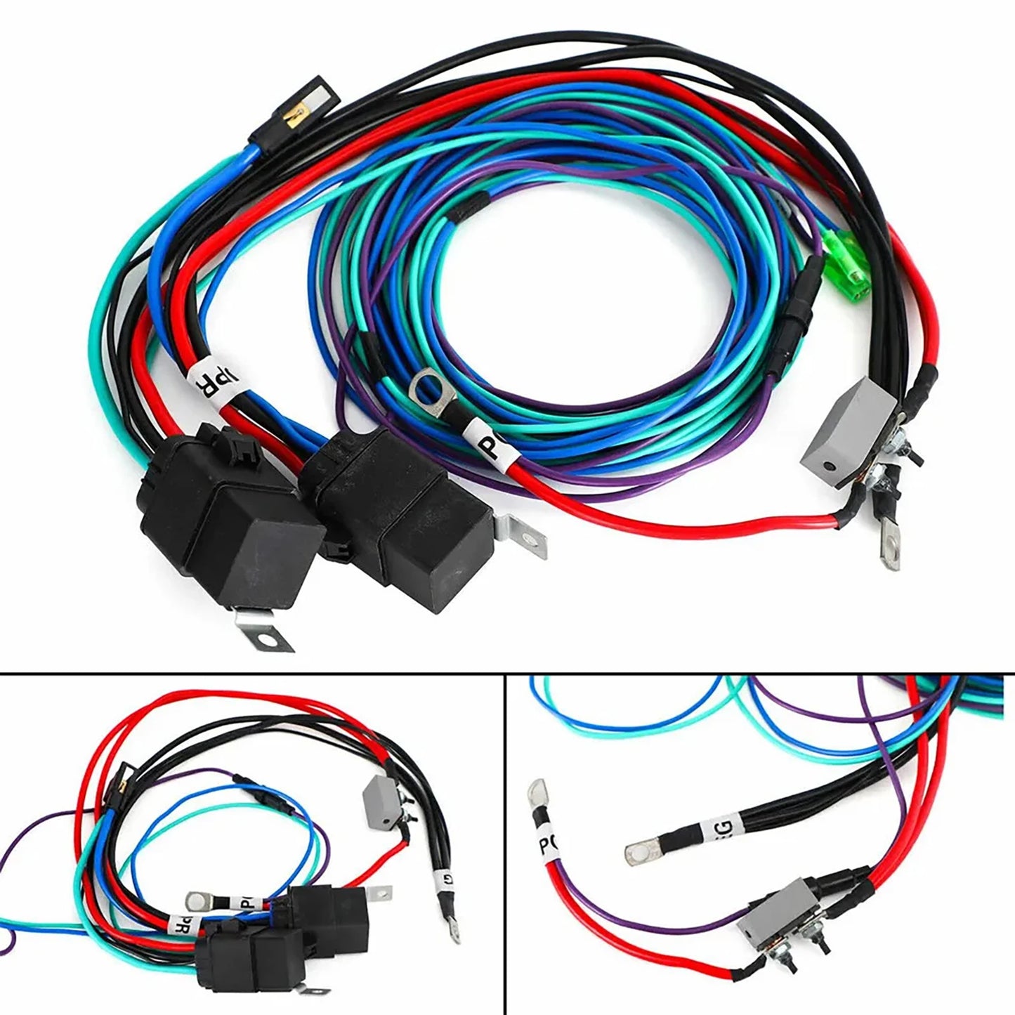 Marine Wire Harness Replacement For CMC/TH PT-35 PL-65 Tilt Trim Unit&Jack Plate Good Conductivity 7014G Assembly Wire