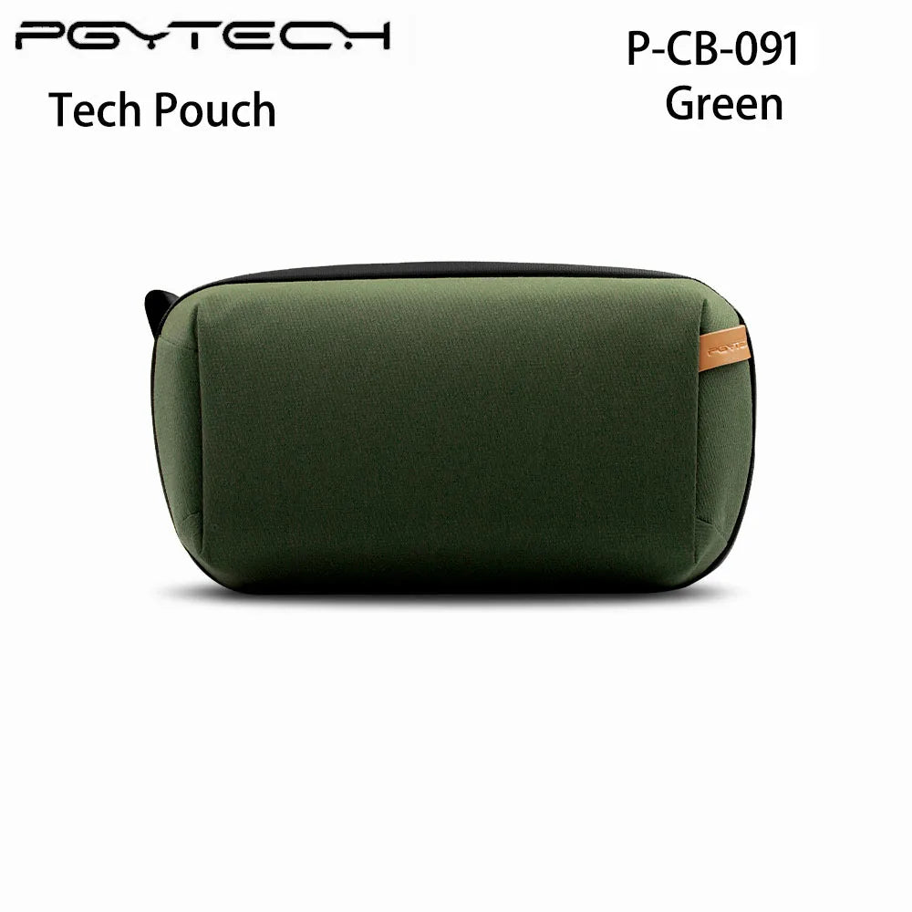 PGYTECH Tech Accessories Pouch Waterproof Small Electronics Organizer Bag Tech Organizer Pouch For Cables, Phone Batteries