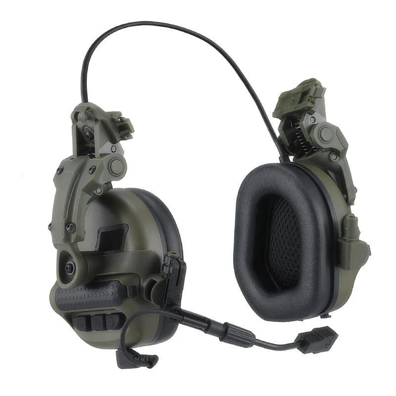 Army Shooting Earmuffs Tactical Hunting Headset Electronic Hearing Protector Active Noise Reduction Sound Pickup Headphone